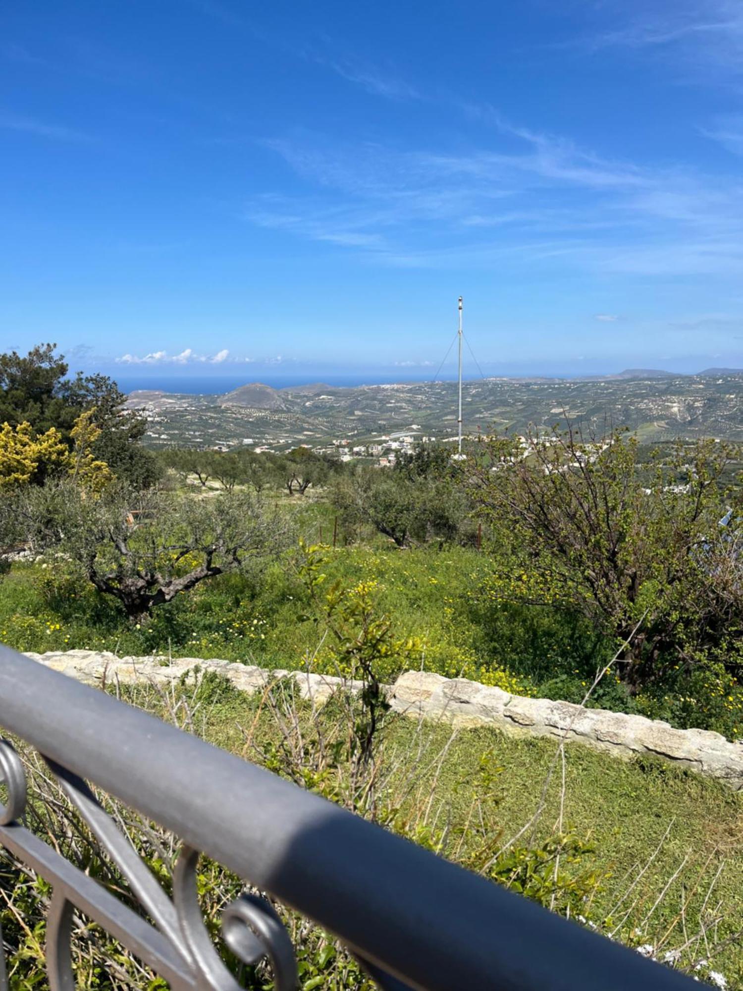 ארכנס Aletraki -Off-Grid Retreat Above Heraklion, Peaceful Views מראה חיצוני תמונה
